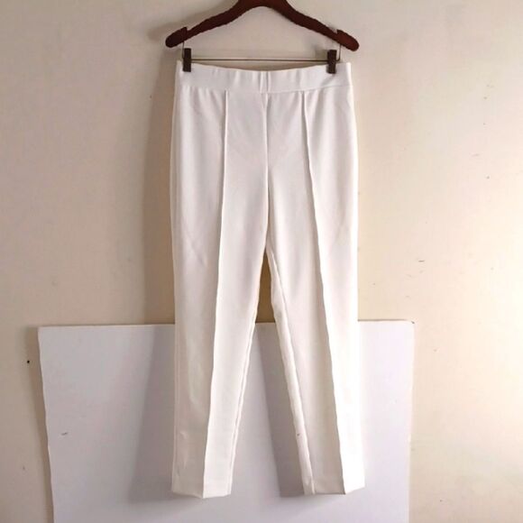 Elegant White Women's Pants - Picture 1 of 12